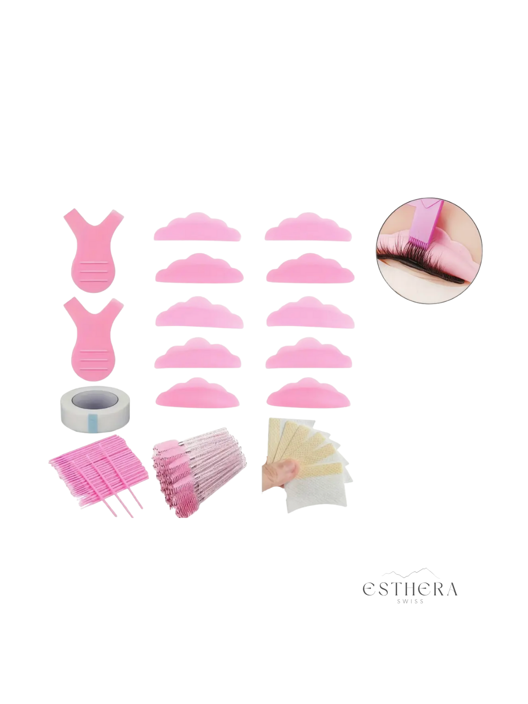 Kit rehaussement de cils 73 pcs