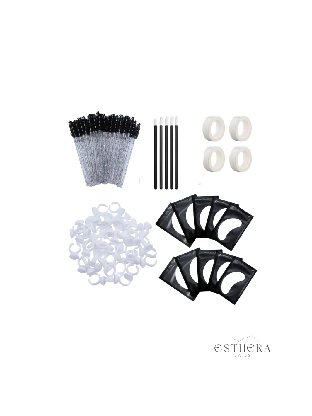 Kit accessoires Cils / sourcils 264 pcs