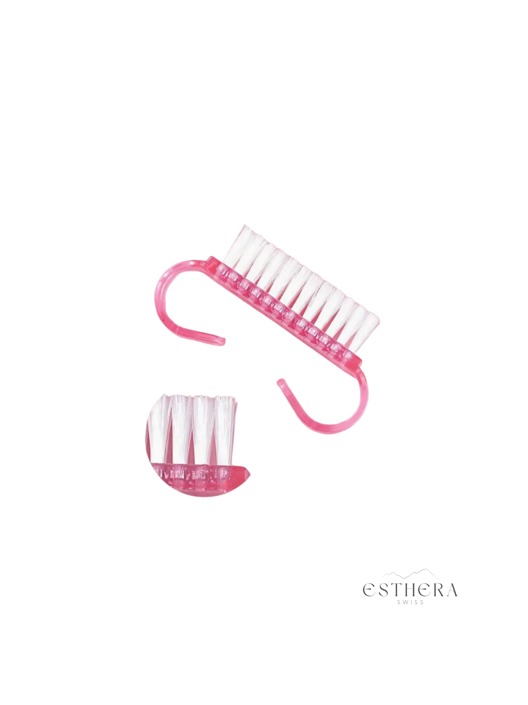 Brosse d'outil en plastique pour manucure 10 pcs