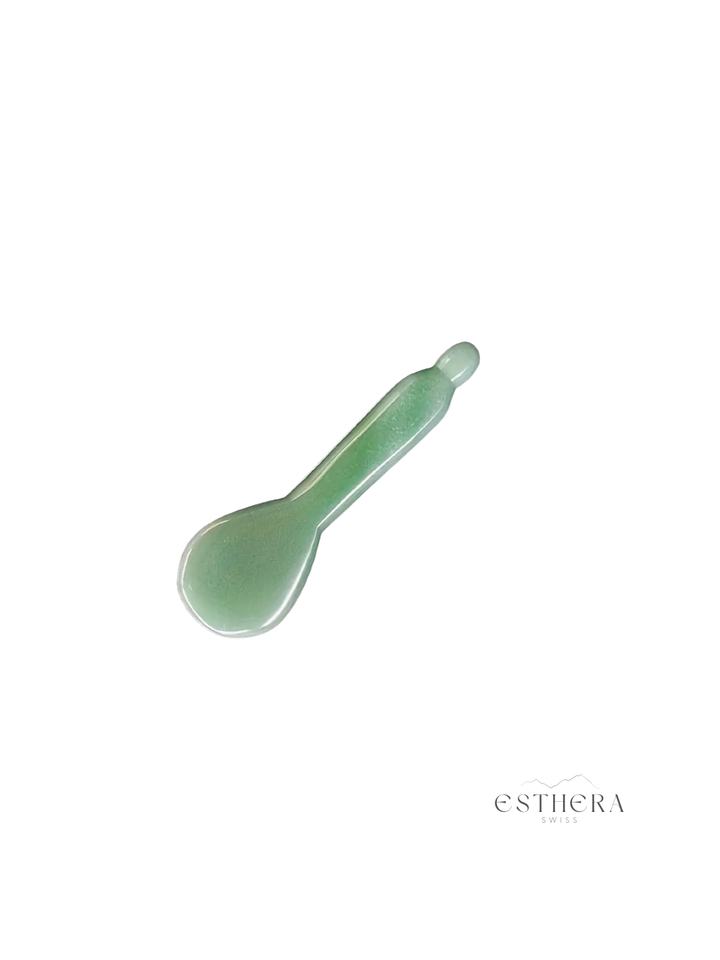 Cuillère en Jade naturel  12cm