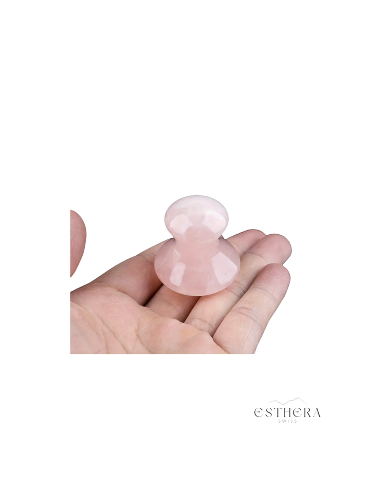 Champignon quartz rose