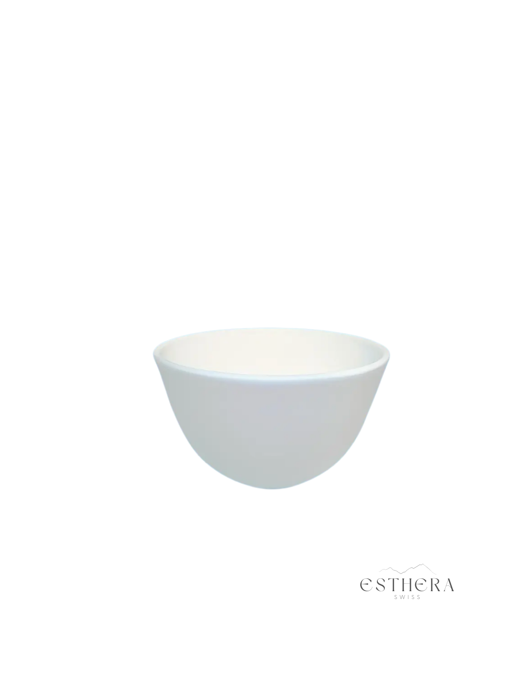 Bol blanc silicone