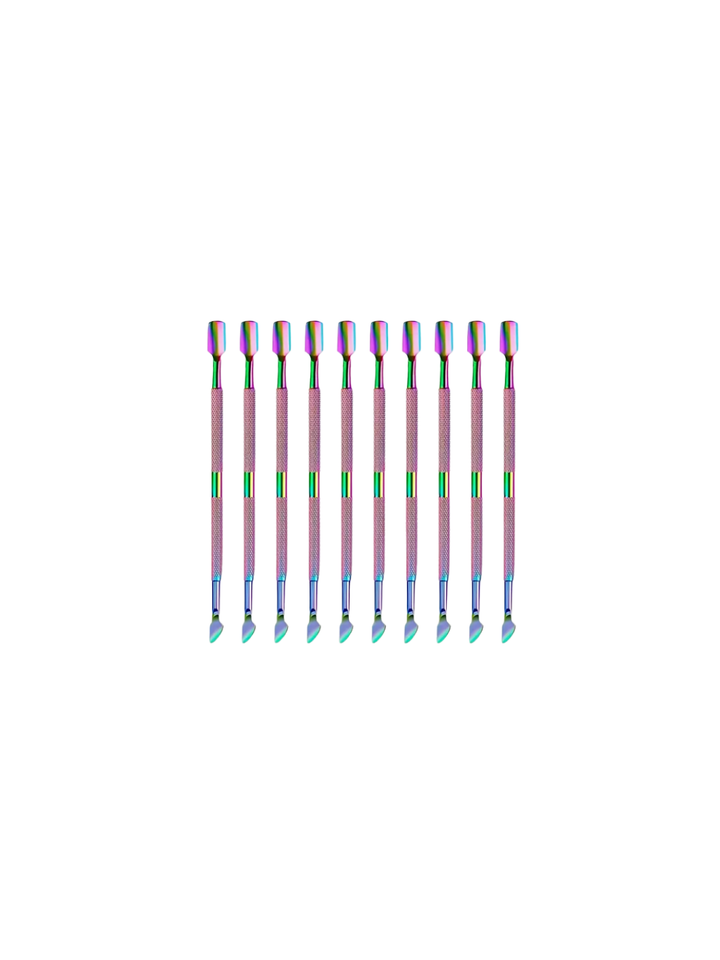 Repousse cuticules en acier inoxydable 10 pcs