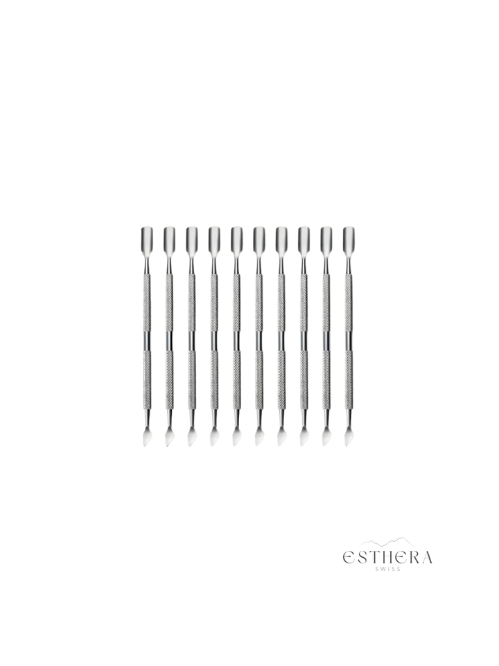 Repousse cuticules en acier inoxydable 10 pcs