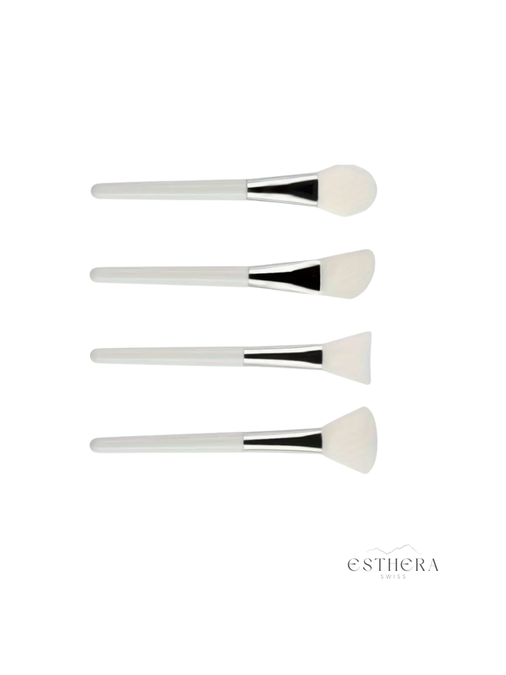 Pinceaux en silicone pour masque facial 4 pcs